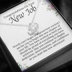 Congrats on Your New Job-"Proud of You" Necklace