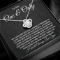 To My One and Only-"My Promise to You" Necklace