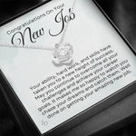 Congrats on Your New Job-"Overcome Challenges" Necklace