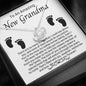 To An Amazing New Grandma-"Special Bond" Necklace
