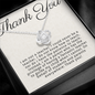 Thank You-"On Behalf of Parents Everywhere" Necklace