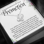 Congrats on Your Promotion-"Overcome Challenges" Necklace