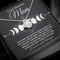 To My Beautiful Mom-Moon Phase Necklace