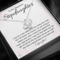 To My Stepdaughter-"In My Heart" Love Necklace