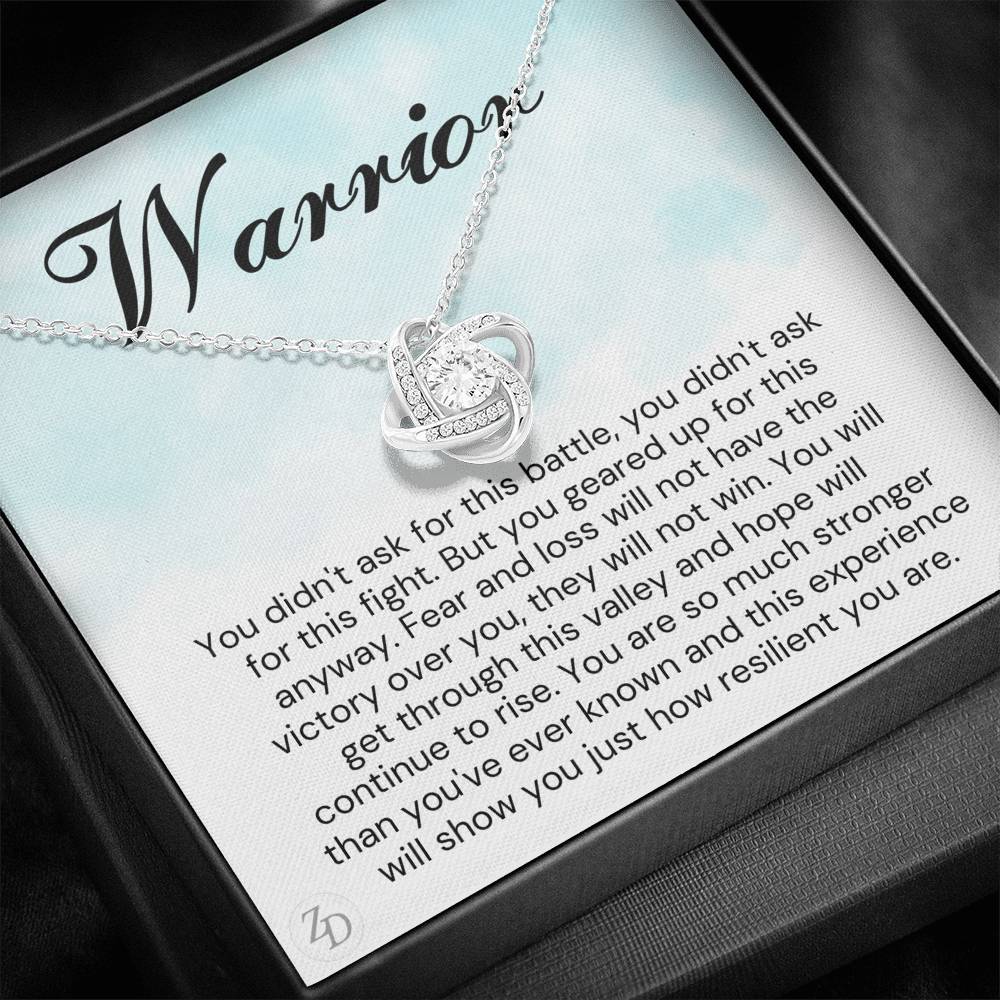 You Are a Warrior-"Geared for Battle" Necklace