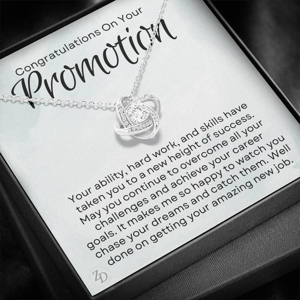 Congrats on Your Promotion-"Career Goals" Necklace