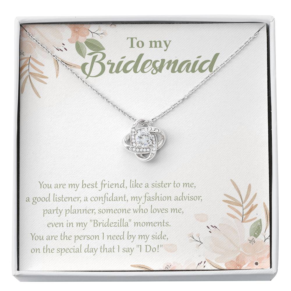 My Best Friend, My Bridesmaid-Necklace