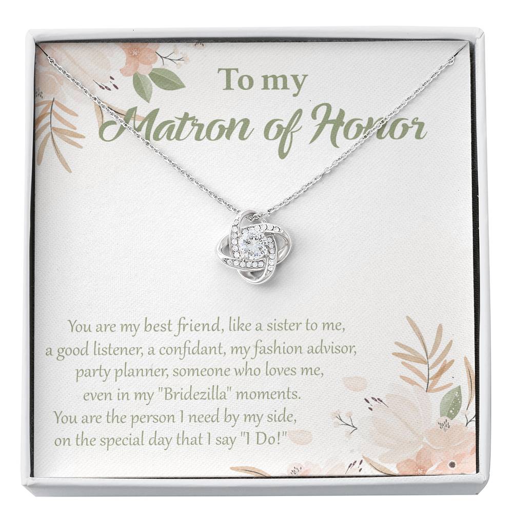 My Best Friend, My Matron of Honor-Necklace