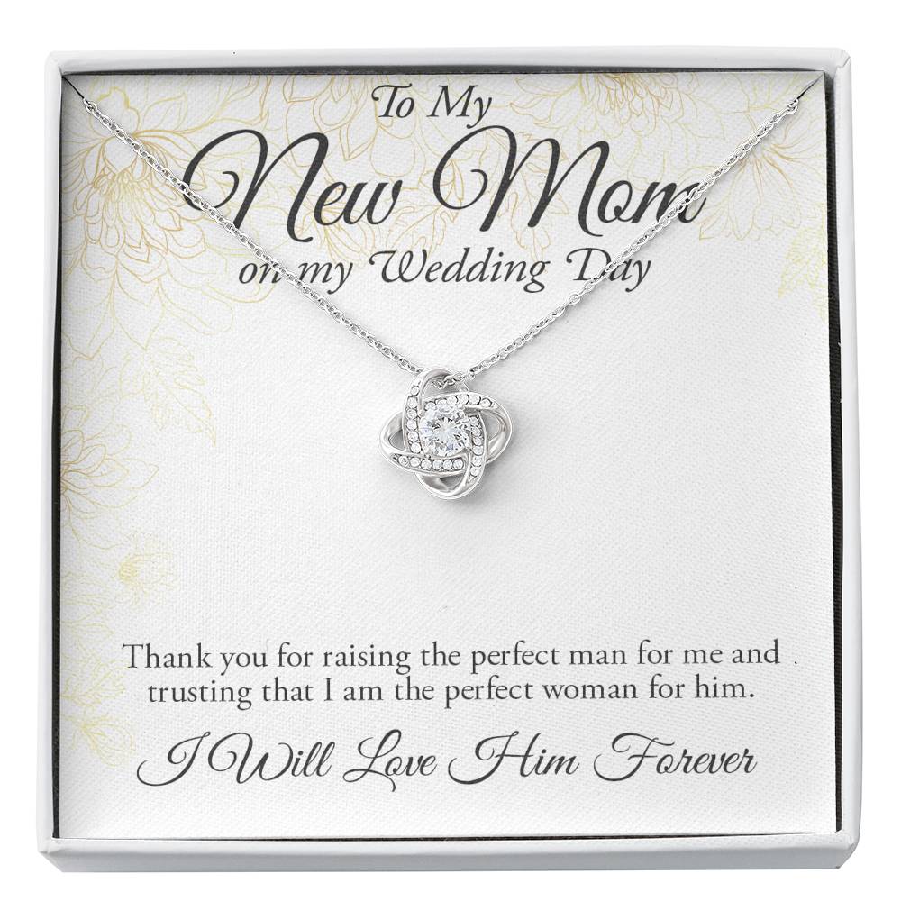 To My New Mom-Thank You-Necklace