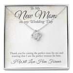 To My New Mom-Thank You-Necklace