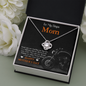 To My Dope Biker Mom Necklace