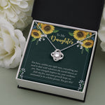 To My Daughter-"You Inspire Me" Necklace