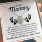 Dear Mommy-Twin Wiggles Necklace