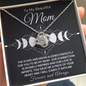 To My Beautiful Mom-Moon Phase Necklace