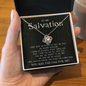 To My Salvation-We Belong Together Necklace