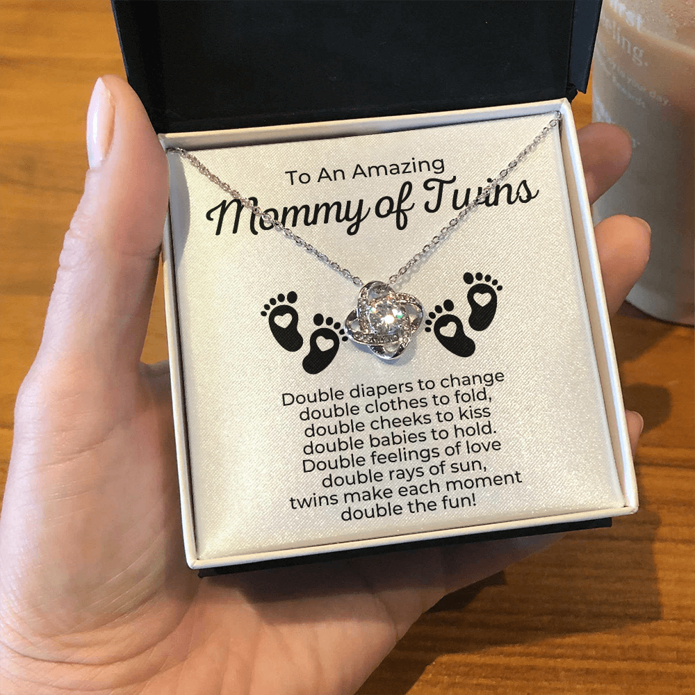 Mommy of Twins-Double Fun Necklace