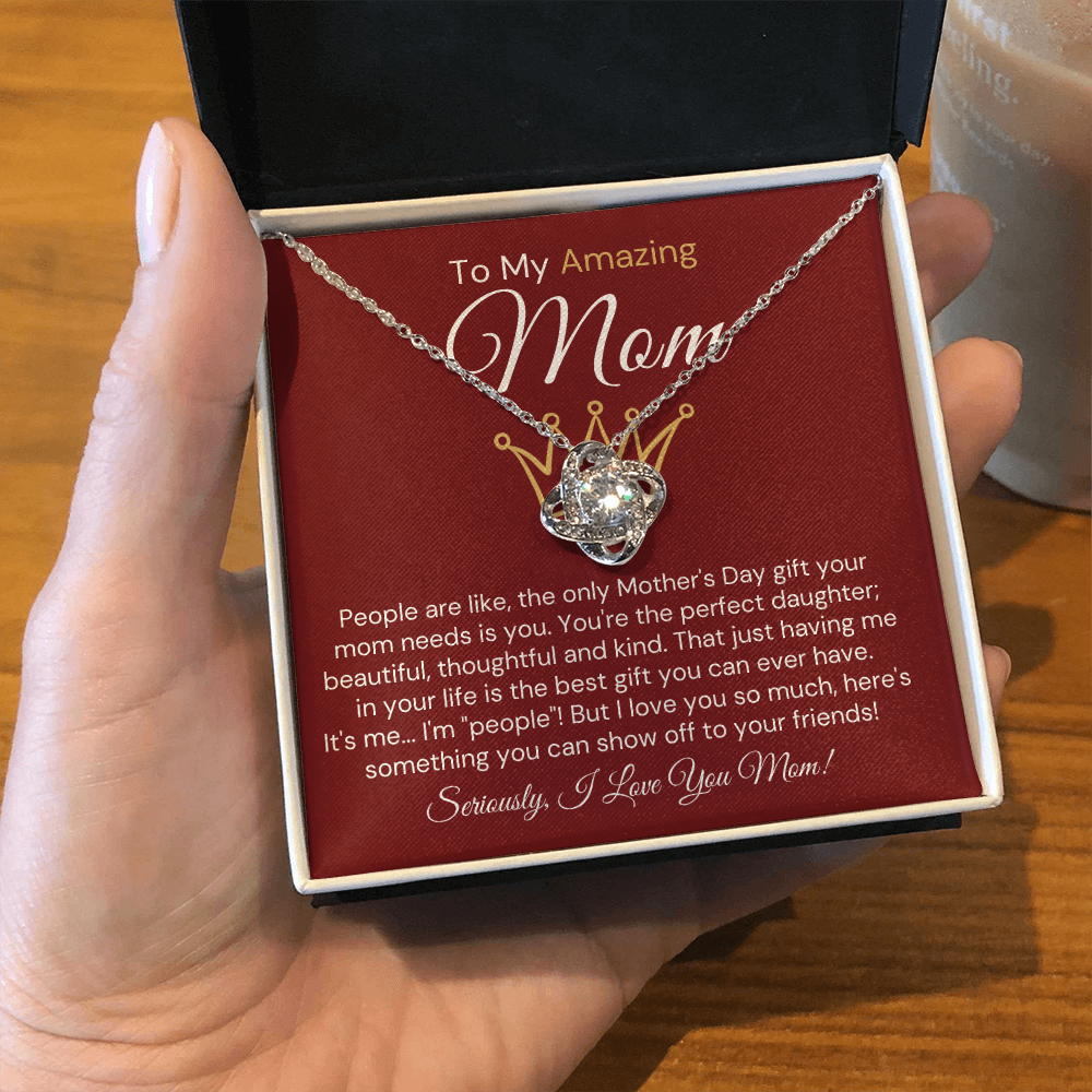 Mothers Day Gift From Daughter-"I Love You"