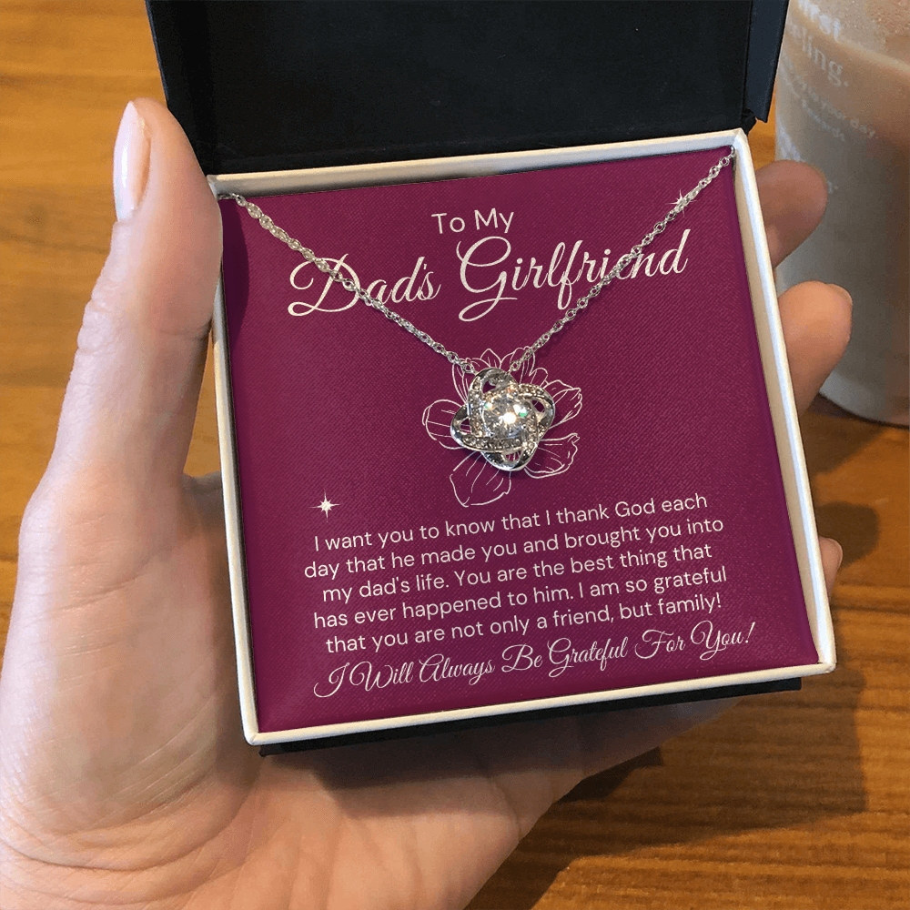 To My Dad's Girlfriend-"I Thank God for You" Necklace