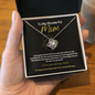 To My Wonderful Mom-"My Greatest Hope" Necklace