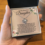 To My Beautiful Daughter-"Magical Destination" Necklace