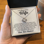 To My Beautiful Wife-"In My Life" Necklace