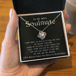 To My Meta Soulmate-We Belong Together Necklace