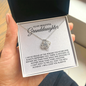 To My Beautiful Granddaughter-"Your Smile and Laughter" Necklace