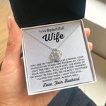 To My Beautiful Wife-"Years with You" Necklace