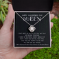Happy Valentine's Day Queen-"We Belong Together" Necklace