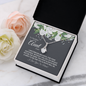 To The Best Aunt Ever-"I Am Grateful" Alluring Necklace