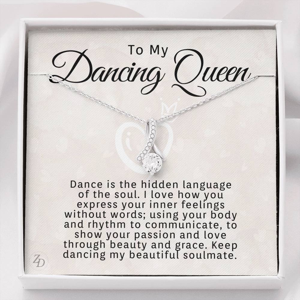 To My Dancing Queen-"Expression of Love" Alluring Necklace