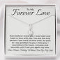 To My Forever Love-"Head over Heels" Alluring Necklace