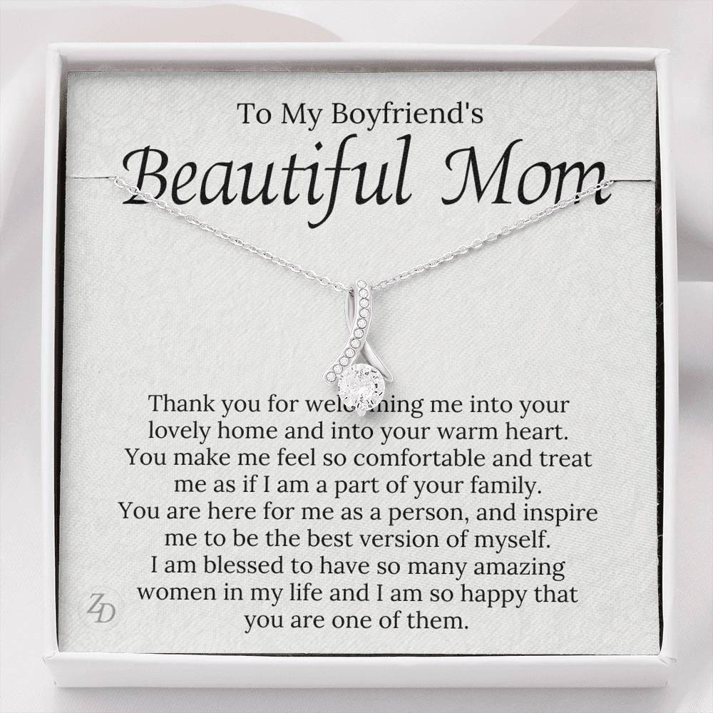 To My Boyfriend's Mom-"Warm Heart" Alluring Necklace
