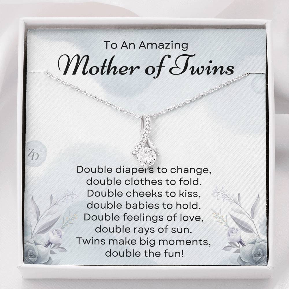 Mother of Twins-"Double the Fun" Alluring Necklace