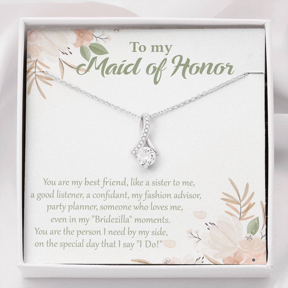 My Best Friend, My Maid of Honor-Alluring Beauty Necklace