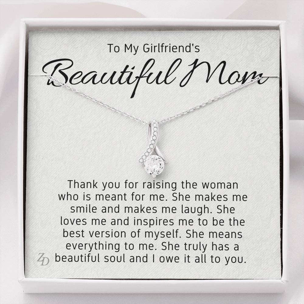 To My Girlfriend's Mom-"Meant for Me" Alluring Necklace