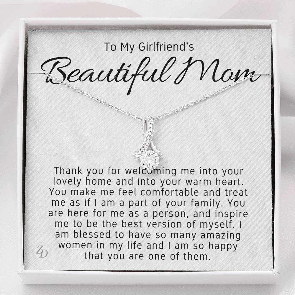 To My Girlfriend's Mom-"Welcoming Me" Alluring Necklace