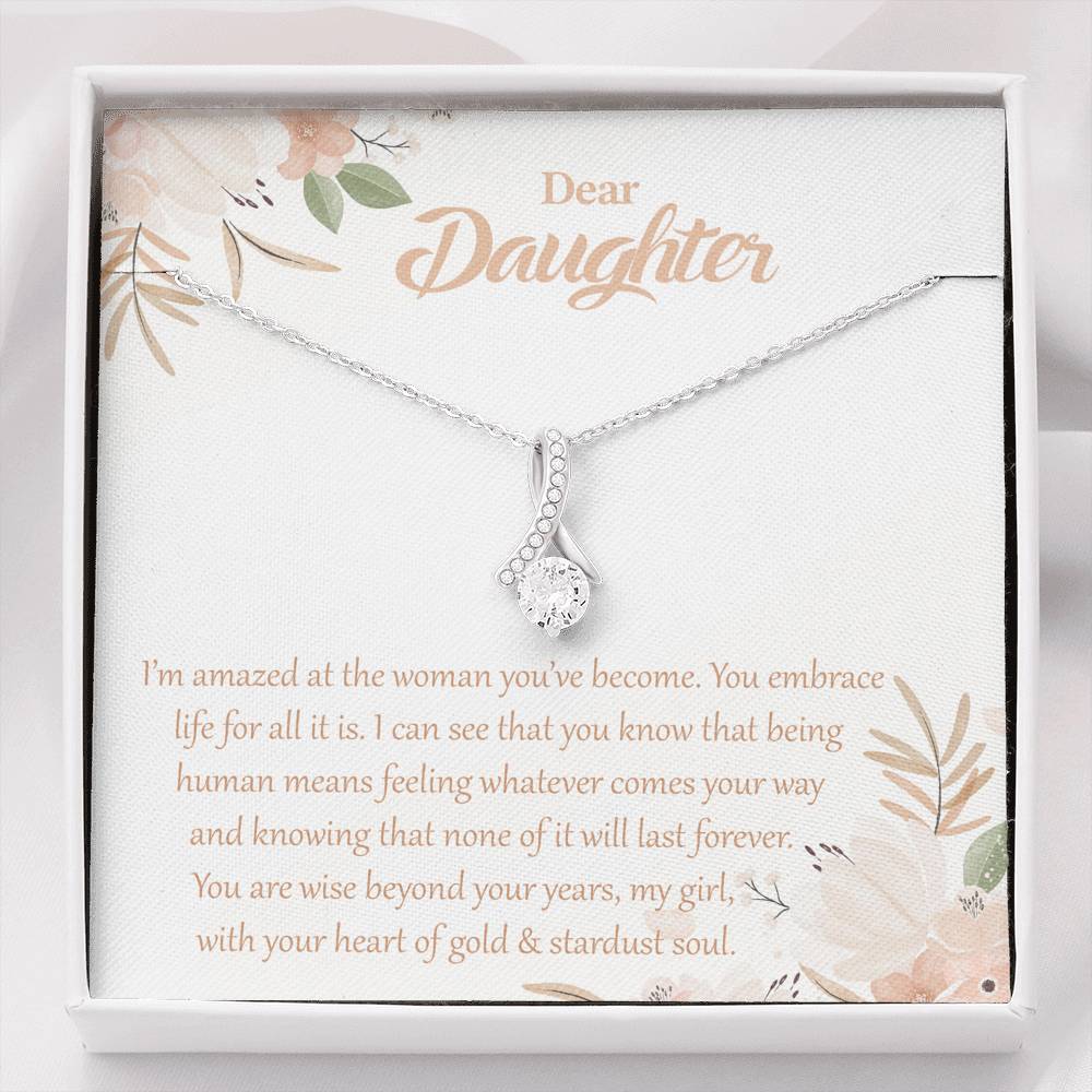 Dear Daughter-“Heart of Gold” Necklace