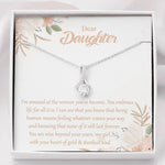 Dear Daughter-“Heart of Gold” Necklace
