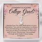 Congrats College Grad-"Next Path" Alluring Necklace
