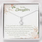 To My Daughter-"I Love You Kiddo" Alluring Necklace