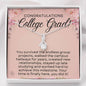 Congrats College Grad-"Worked Hard" Alluring Necklace