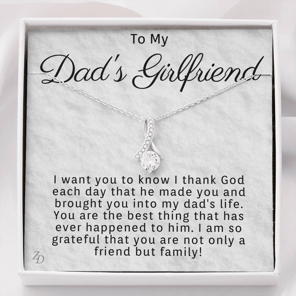 To My Dad's Girlfriend-"My Dad's Life" Alluring Necklace