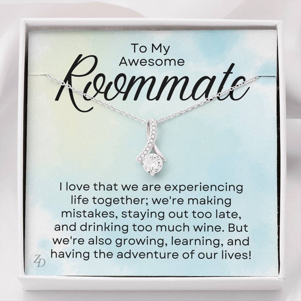 To My Awesome Roommate-"Our Adventure" Alluring Necklace