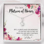 "Wedding Memories with My Matron of Honor" Alluring Necklace