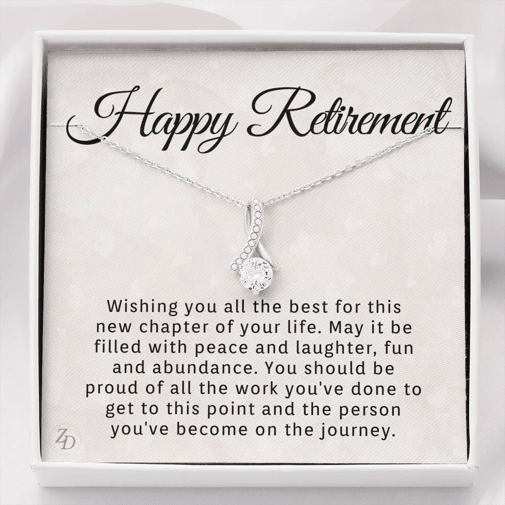 Happy Retirement-"New Chapter" Alluring Necklace