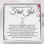 Congrats on Your First Job-"Proud of You" Alluring Necklace