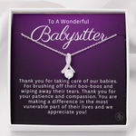 Wonderful Babysitter-"We Appreciate You" Alluring Necklace