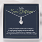 To My Son's Girlfriend-"You Are Family" Alluring Necklace