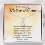 Mother of Twins-"Double Bundles of Joy" Alluring Necklace